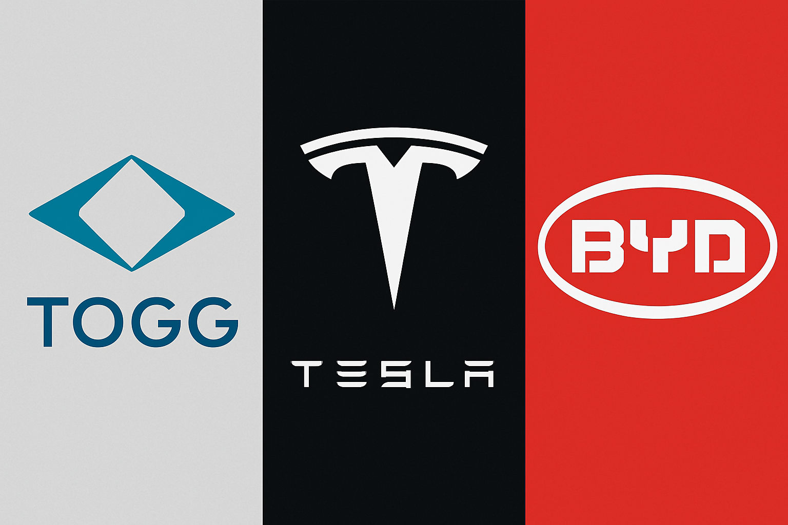 Togg Tesla BYD