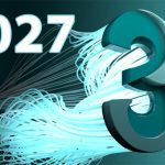 3ds Max 2027 logo with glowing teal abstract lines